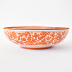 Arabesco Orange serving bowl - 12"