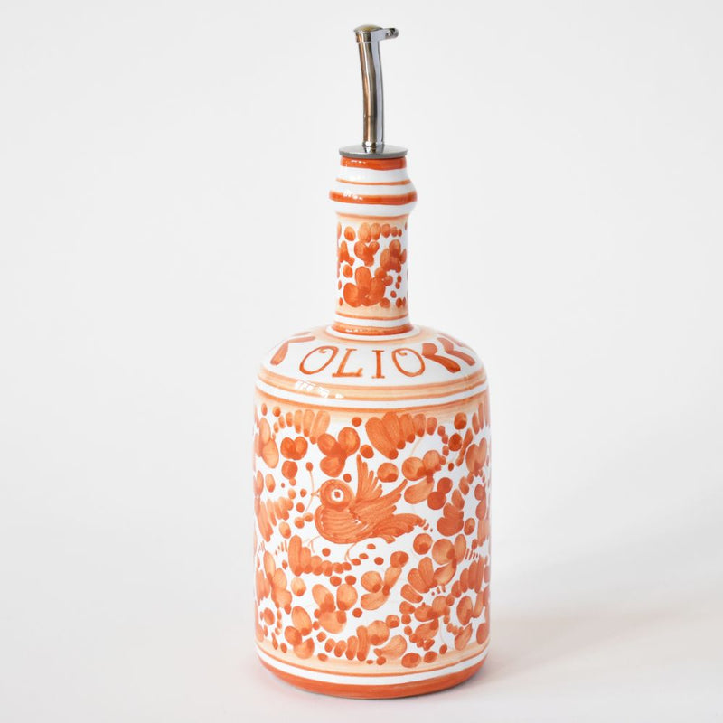 Arabesco Orange oil bottle cruet