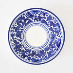 Arabesco Cobalt Blu cappuccino cup and saucer