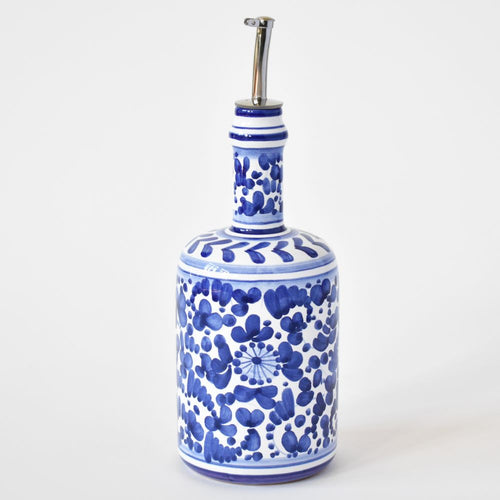 Arabesco Cobalt Blu oil bottle cruet