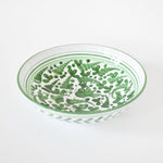 Arabesco Green bowl - 8"