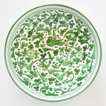 Arabesco Green serving bowl - 12"