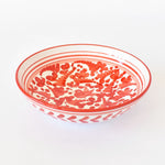 Arabesco Red bowl - 8"