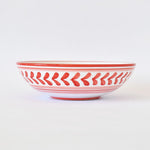 Arabesco Red bowl - 8"