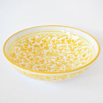 Arabesco Yellow serving bowl - 12"