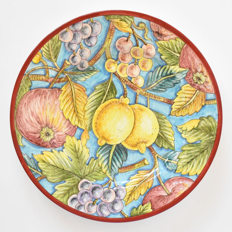 Azul round wall platter