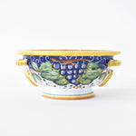 Bacco footed bowl with handles