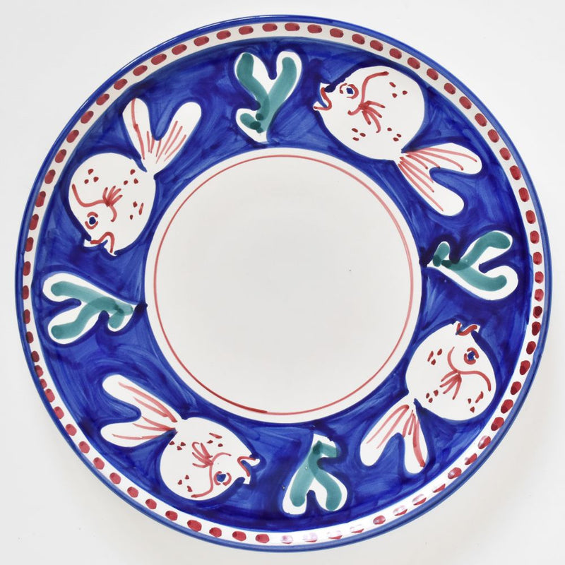 Blu Fish cake plate/cheese board