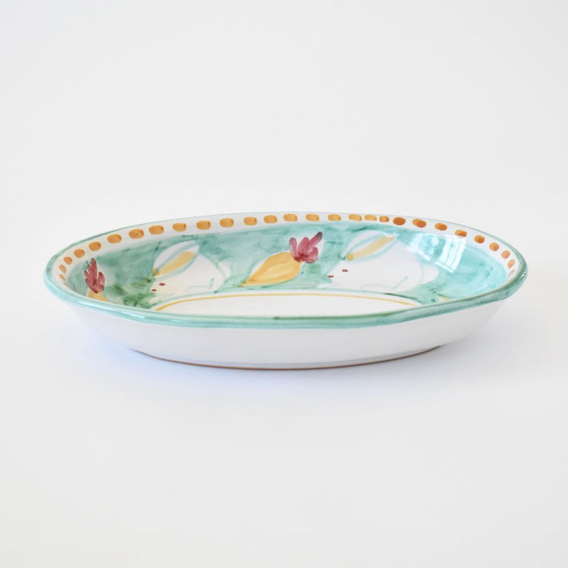 Bunny medium oval dish