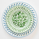 Arabesco Green salad plate