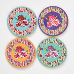 Lisa Corti Dali Peony beverage coasters - set of 4