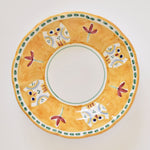 Owl rimmed soup bowl