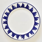 Semplice Piume Blu dinner plate