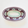 Purple Chicken medium oval dish