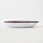 Purple Chicken medium oval dish