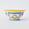 Ricco Deruta footed bowl with handles