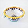 Ricco Deruta footed bowl with handles