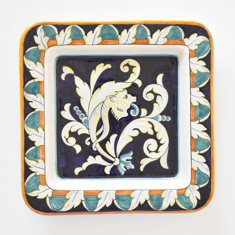 Talismano Blu square wall plate