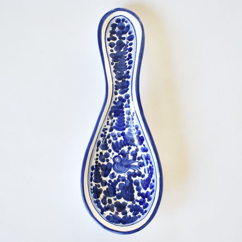 Arabesco Cobalt Blu spoonrest